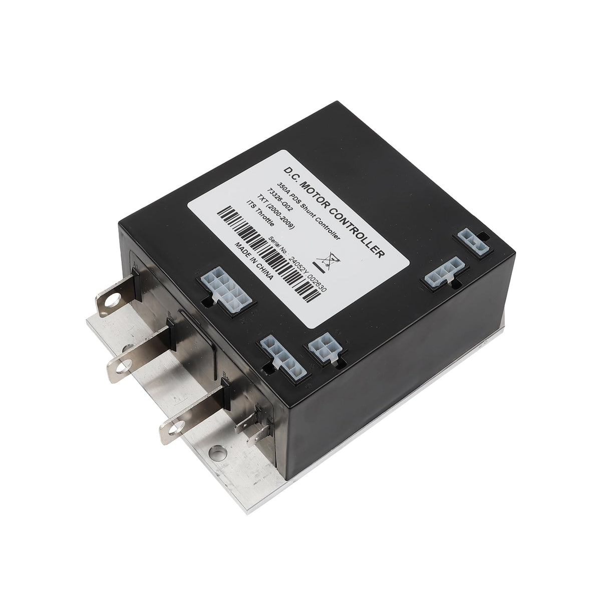 Dasbecan EZGO TXT controller front view shows compact form for easy install