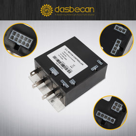 Dasbecan EZGO TXT controller in package reveals included hardware and manual