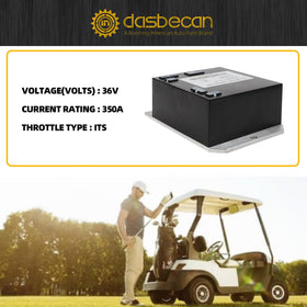 Dasbecan EZGO TXT controller side install demonstrates quick wiring access