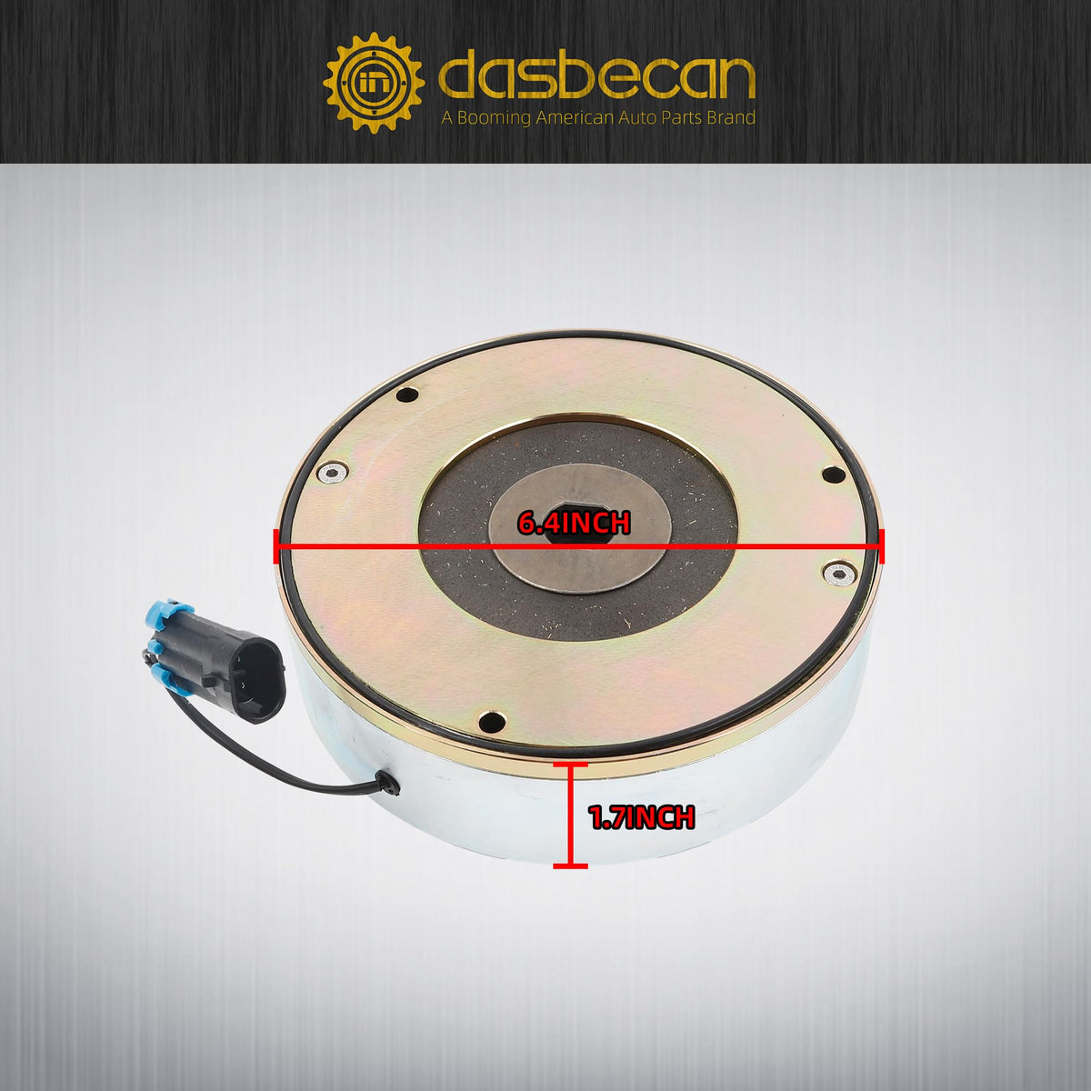 Dasbecan brake withstands high temperature environments