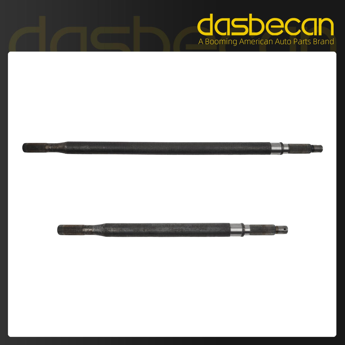 Dasbecan rear splined axle OEM-fit for EZGO TXT