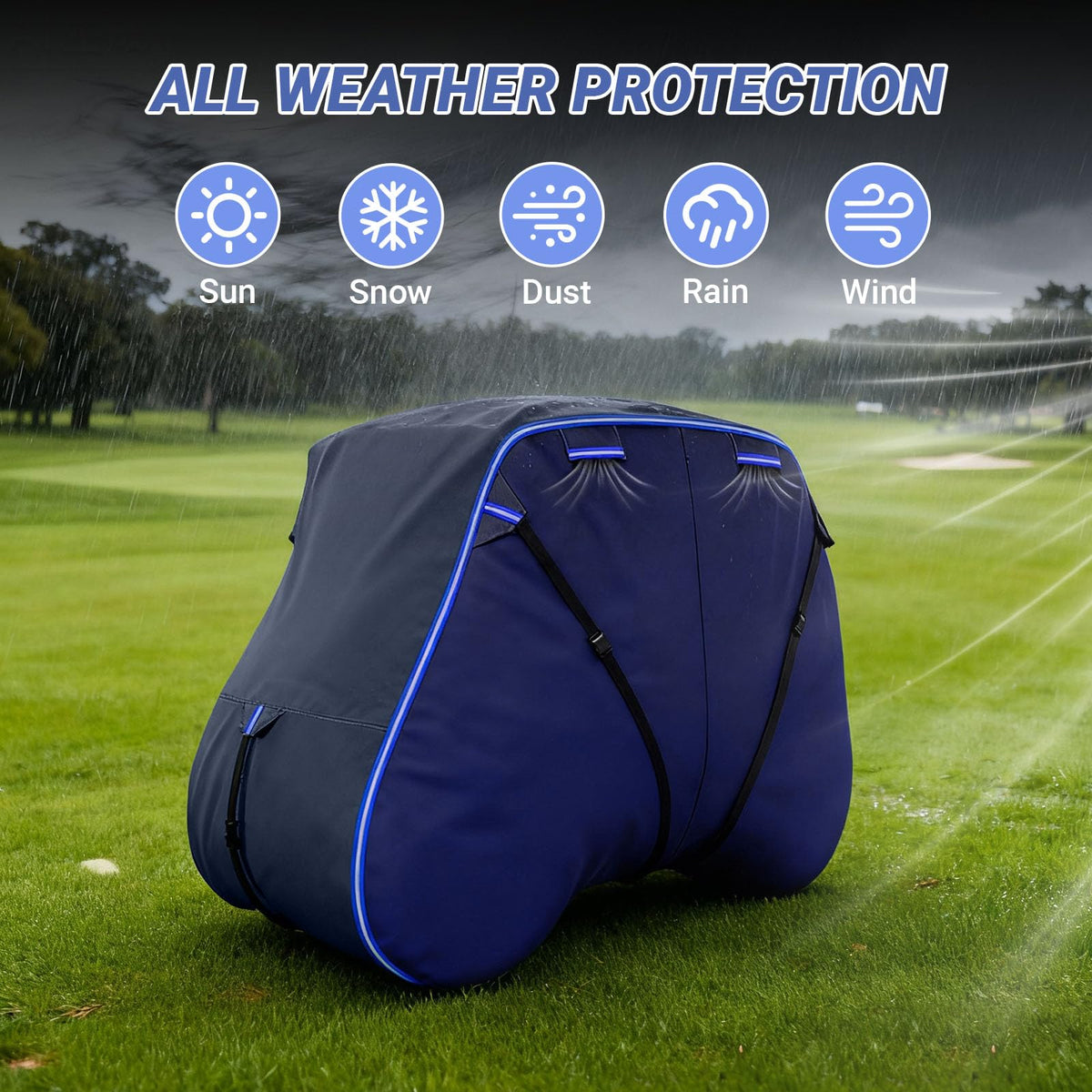 Dasmiro 420D fabric close-up shows tear resistance and UV protection
