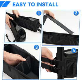 Daspom 33 by 4.5 by 4.5 inches basket fits most golf carts.