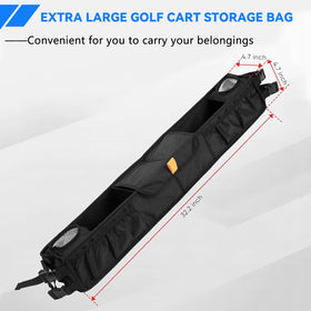 Daspom weather-resistant nylon construction protects items from rain and dust.