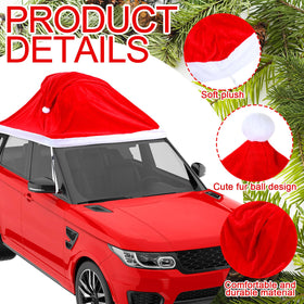 Datanly 18ft velvet Santa hat travel rack attachment shows secure mounting