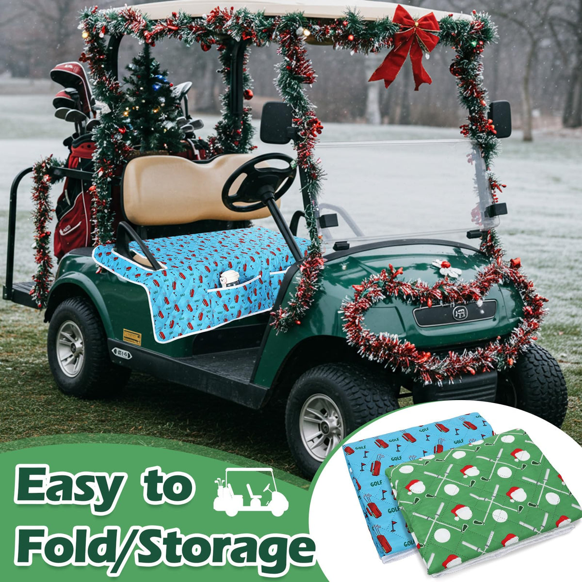 52 by 30 inch Datanly seat blanket offering full coverage