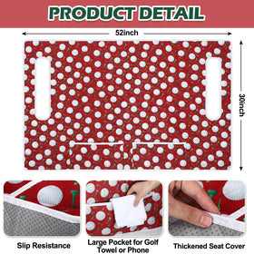Datanly 52 x 30 inch universal fit for most two-seat golf carts.