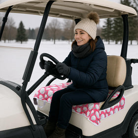 Universal two-person fit for most golf carts.