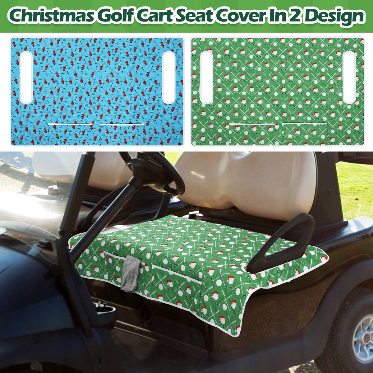 Non-slip backing keeps the Datanly seat covers in place during rides