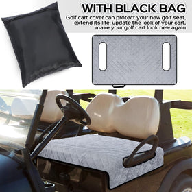 Datanly plush seat cover easy installation on golf cart seats