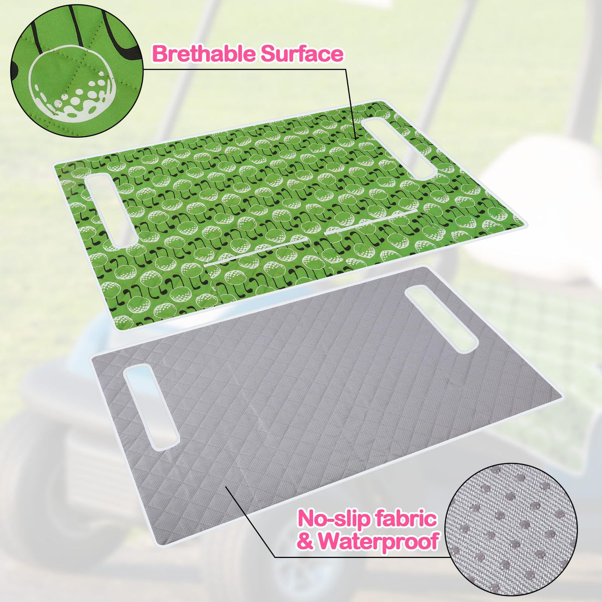 Datanly universal fit fits most 2-seater carts for quick upgrades