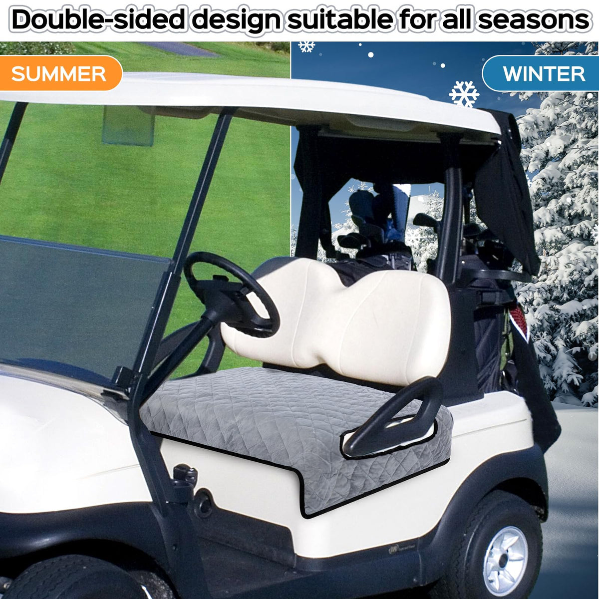 Datanly winter golf gift idea, cozy upgrade for cart owners