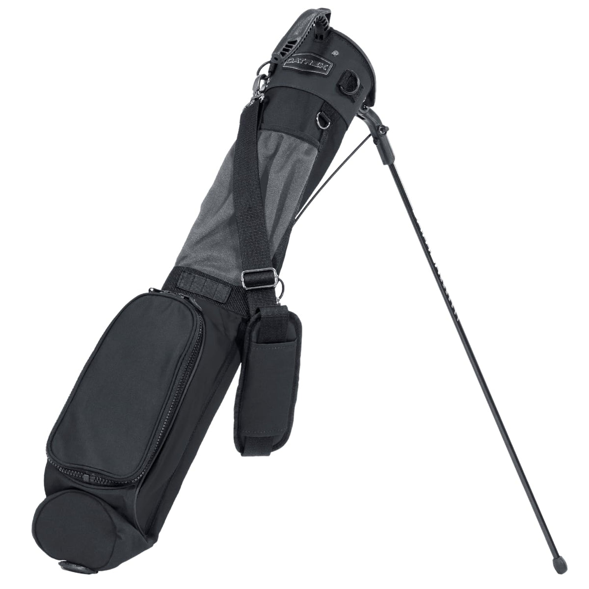 Datrek Ranger Sunday Bag front view highlights ultra-light design for easy carry on the course