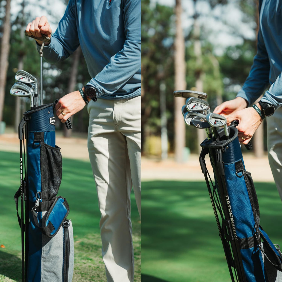 Datrek Ranger Sunday Bag soft-grip top highlights secure, two-compartment organization