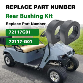 Daydmaly EZ-GO TXT bushing fit assembly shown for easy replacement.