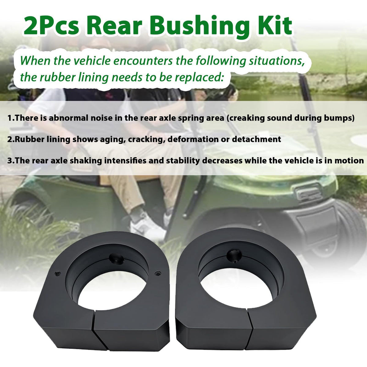 Daydmaly Workhorse 800-1200 bushing close-up emphasizes durability.