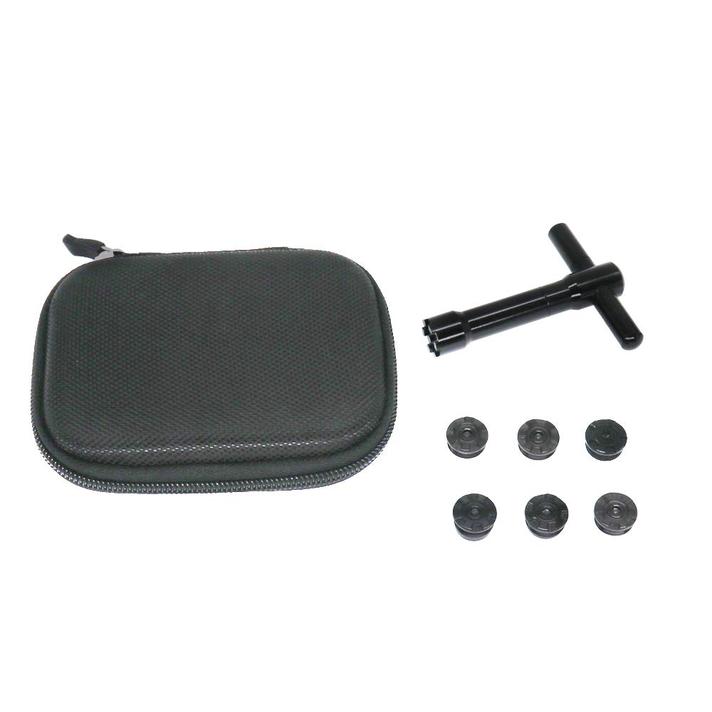 DAZUZ durable case keeps weights organized and portable.