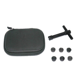 DAZUZ durable case keeps weights organized and portable.