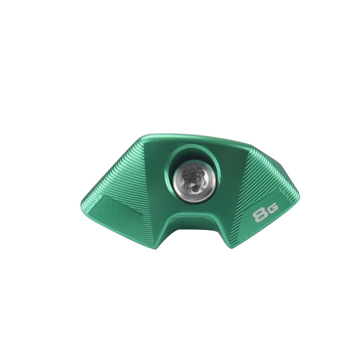 DAZUZ 8g green golf head weight attached to TaylorMade SIM2 driver for tuning