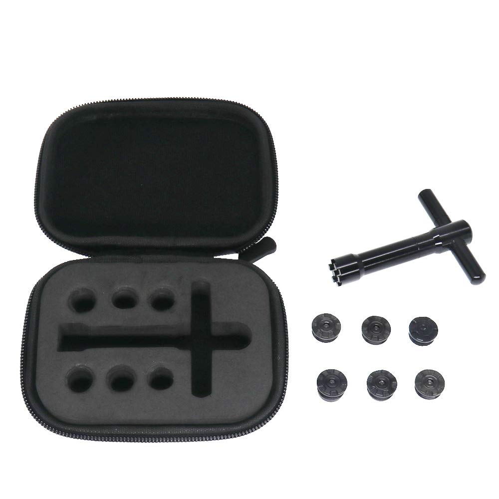 DAZUZ 2.5g weight screw with precision for balance and swing stability.