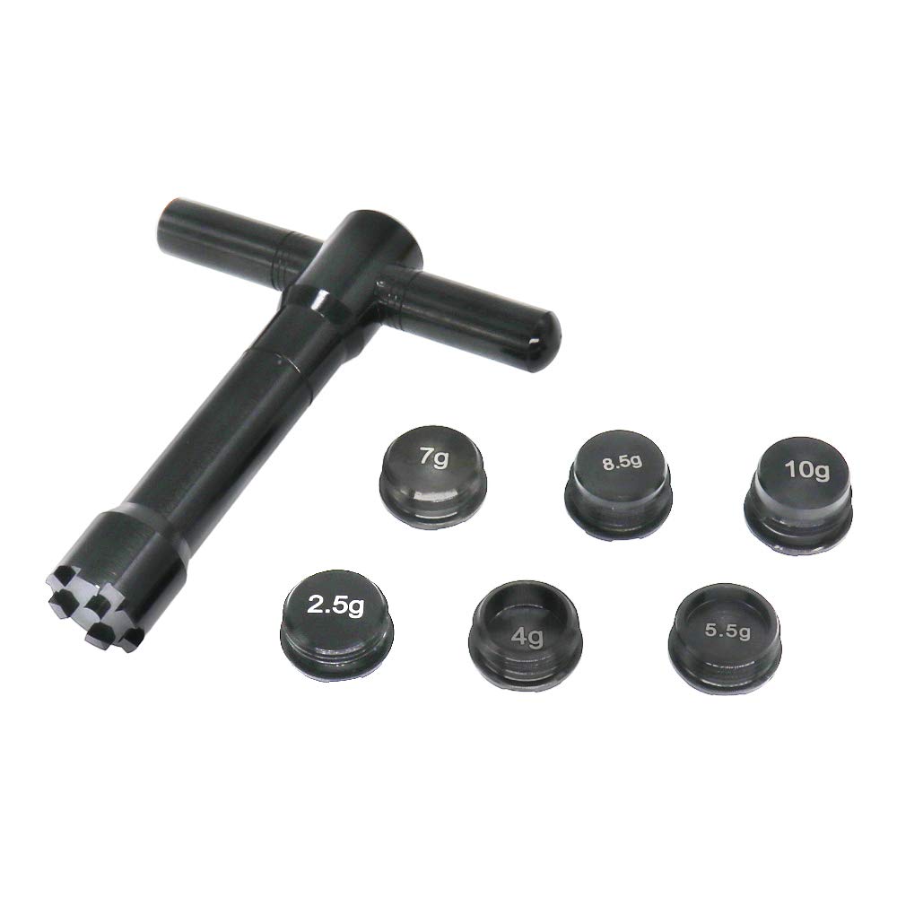 DAZUZ 7g weight improves feel and distance consistency.
