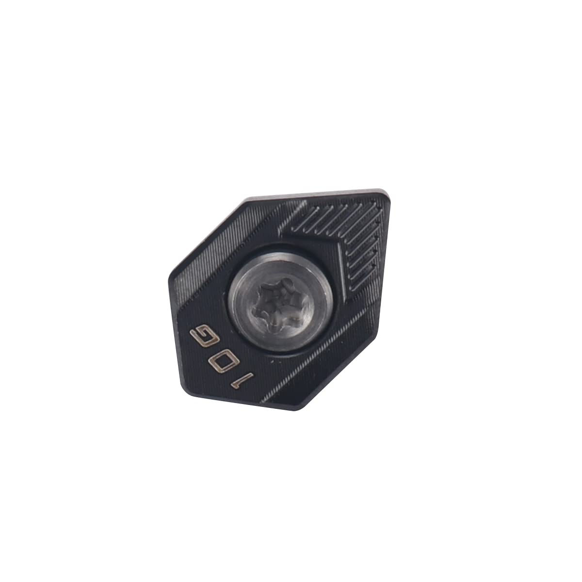DAZUZ 10g screw close-up highlights durable black finish for Cobra King SZ