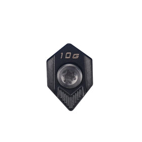 DAZUZ 10g black weight screw for Cobra King SZ, front view shows tuning option