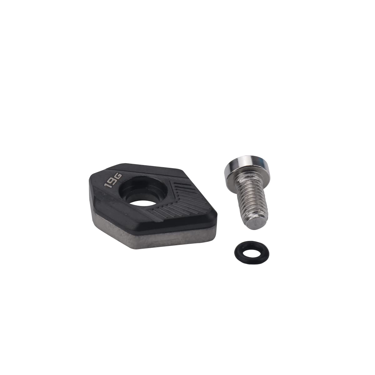 DAZUZ HISTAR 6g weight close-up, subtle weight adjustment for feel