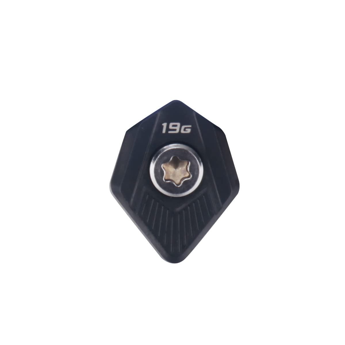 DAZUZ HISTAR black golf weight front view for Cobra SZ driver, enables tuning options