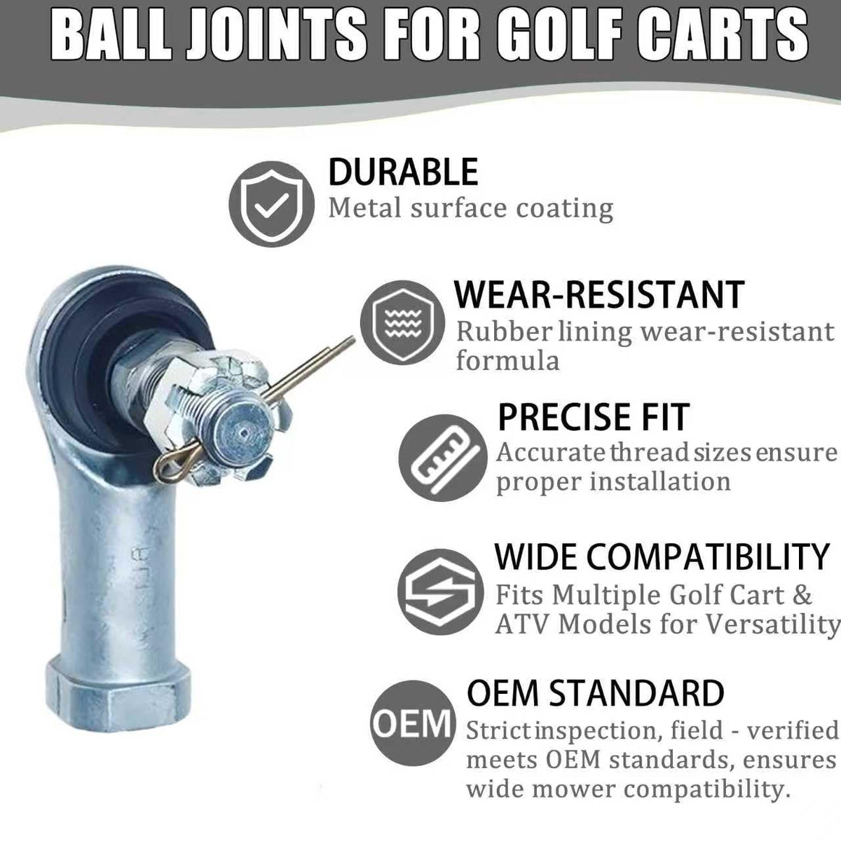 db11 ball joint tie rod end kit package offers complete replacement set