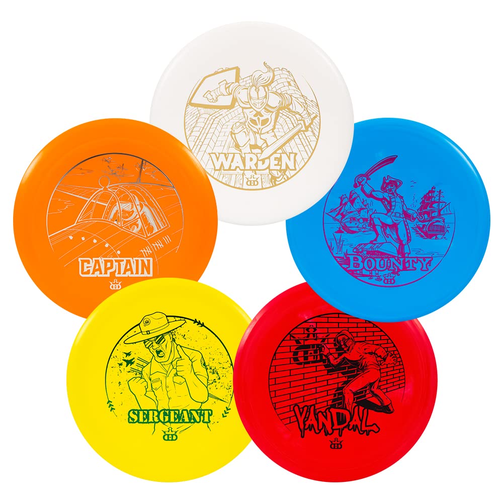 Dynamic Discs Animated 5-Disc Starter Set pack front view for beginners