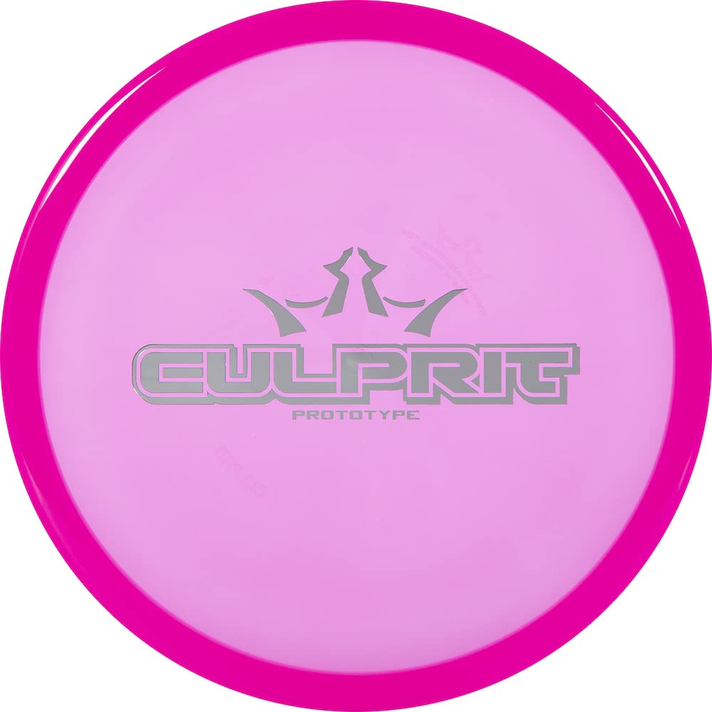 Dynamic Discs Culprit Lucid Ice in flight showing stable glide and wind resistance.