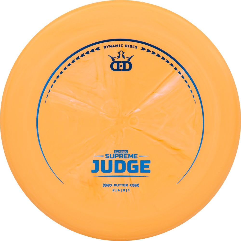 Dynamic Discs Judge Putter in play on course provides reliable putting