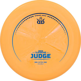 Dynamic Discs Judge Putter in play on course provides reliable putting