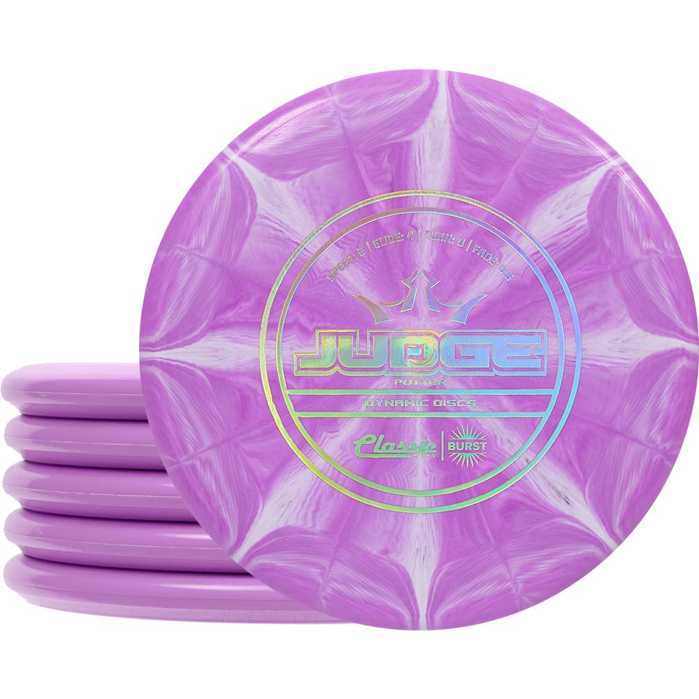 Dynamic Discs Judge putter pack front view for consistent practice with multiple putters.