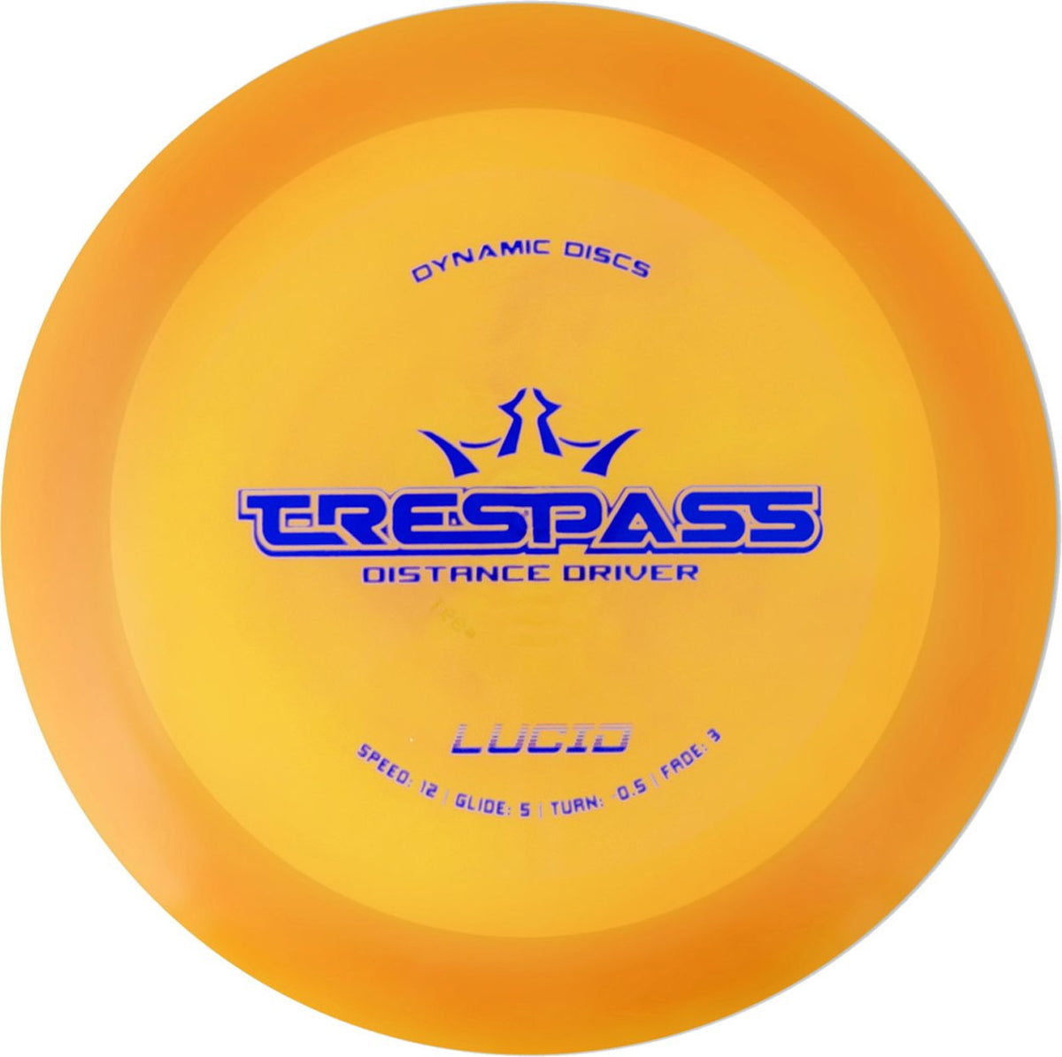 Dynamic Discs Lucid Trespass in flight for long, stable distance.