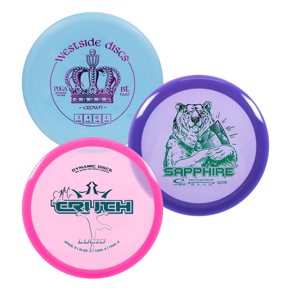 D·D Dynamic Discs Trilogy set putter in hand for reliable short approaches
