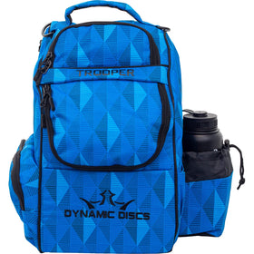 Dynamic Discs Trooper bag top pocket for extra layers or discs.