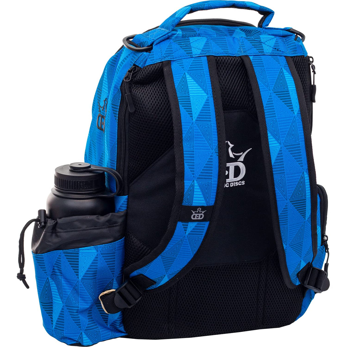 Dynamic Discs Trooper bag water bottle holder keeps hydration handy.