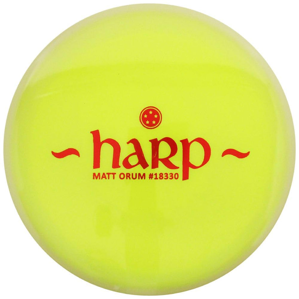 D D Dynamic Discs Westside Moonshine Glow Harp Putter ready for reliable windy day approaches