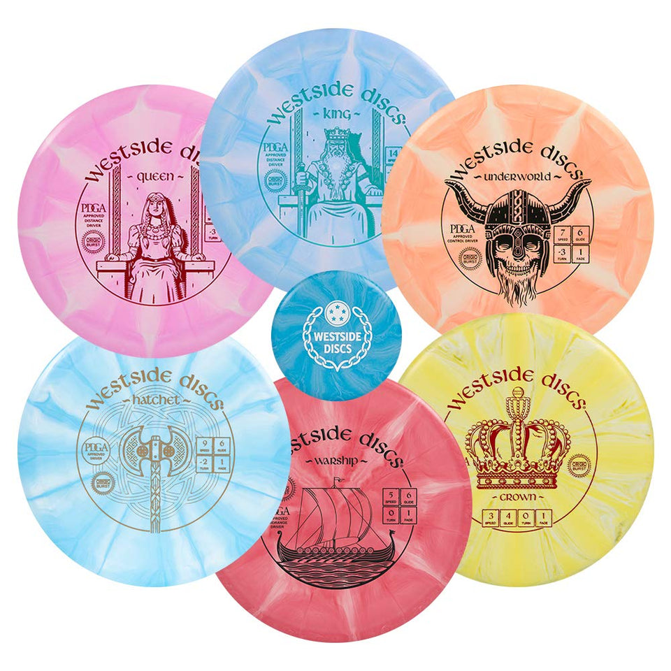 D·D Dynamic Discs Westside Origio Burst 6-disc set overview for beginners