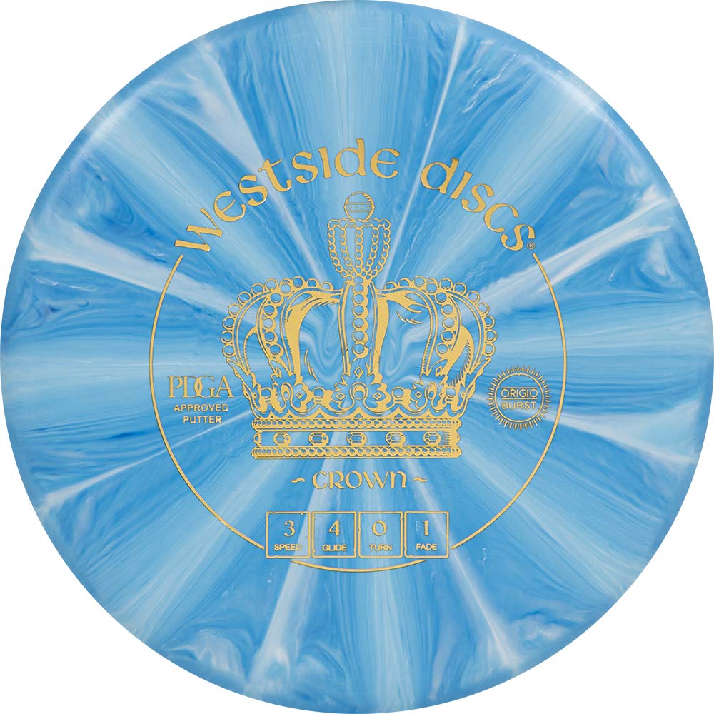 DD Dynamic Discs Westside Origio Burst putter with glide for confident putting