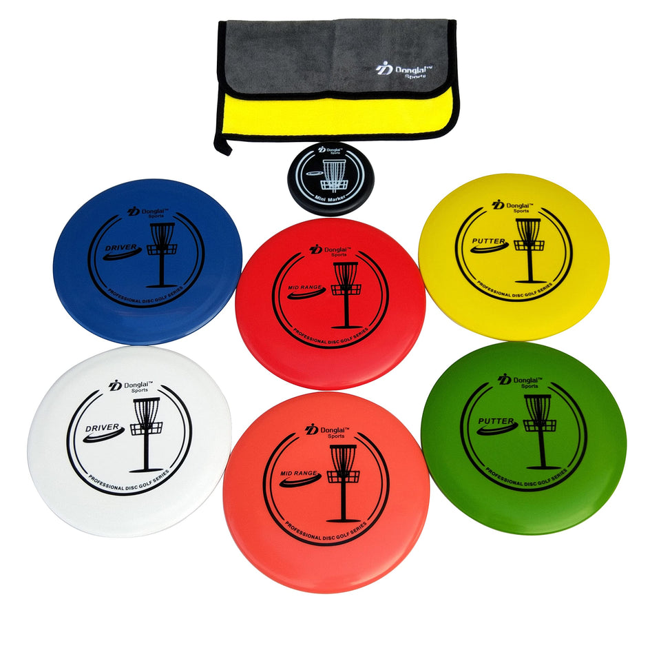 DDonglai driver disc in blue ideal for long-range tee shots on sunny courses