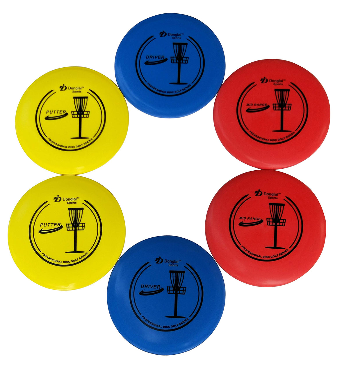 DDonglai putter discs image showcases short-range precision for putts and finesse.
