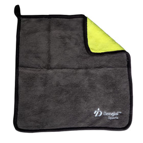 DDonglai towel in blue two-color square for drying and grip