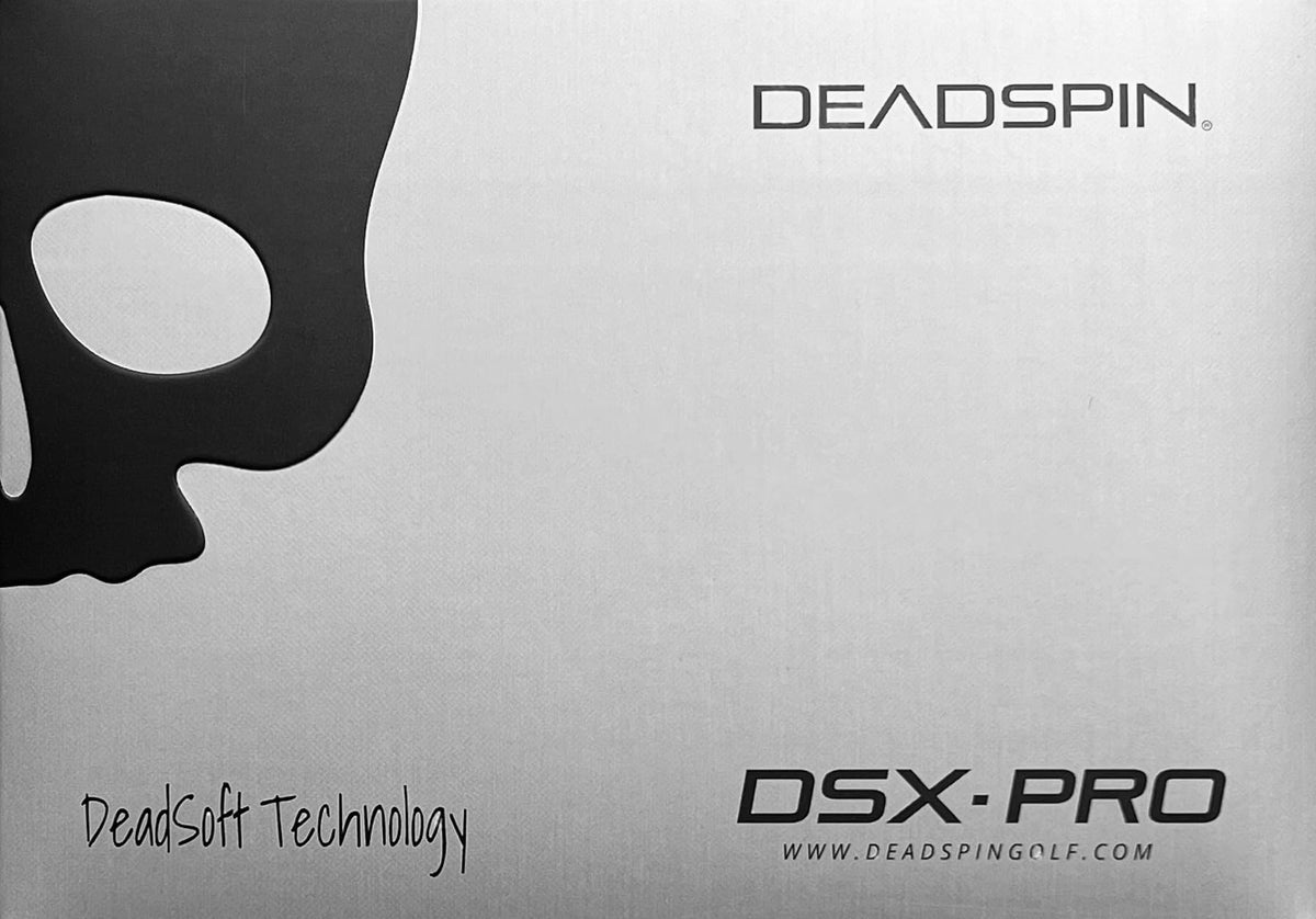 Deadspin Golf DSX Pro 12-pack: premium urethane balls for long drives and consistent feel.