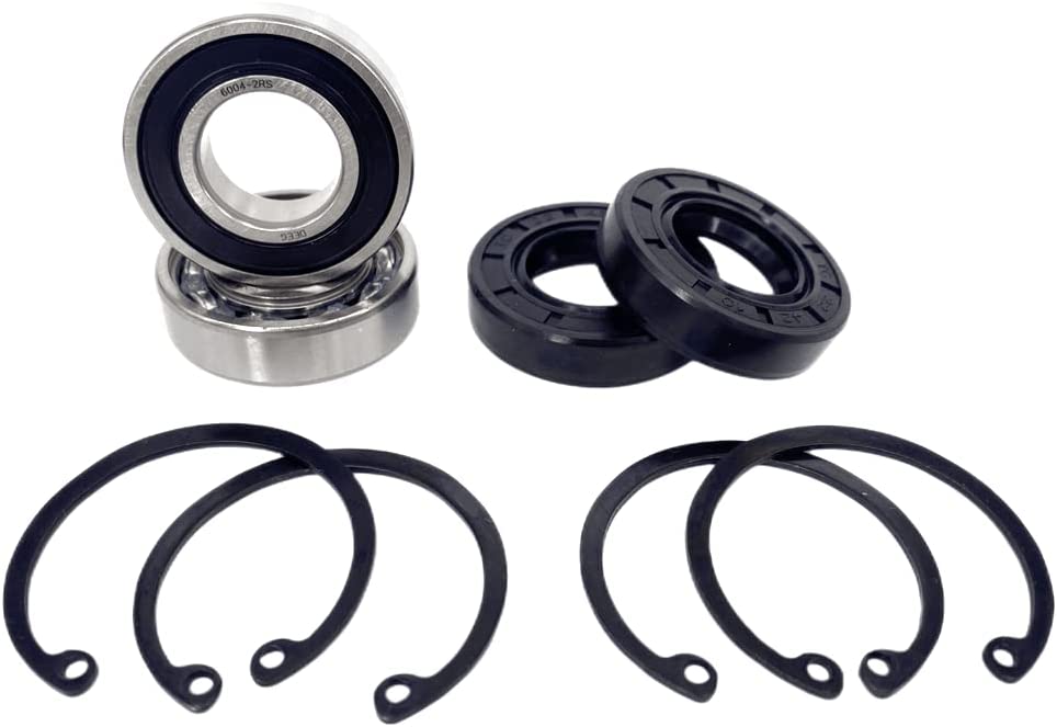 DEEG EZGO rear axle bearing kit front view with full contents