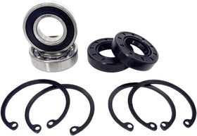 DEEG EZGO rear axle bearing kit front view with full contents