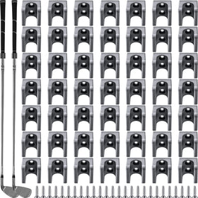 Deekin golf club hanger gray compact holder keeps clubs neatly organized on the wall.