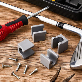 Deekin wall mount installation in gray helps declutter your garage.